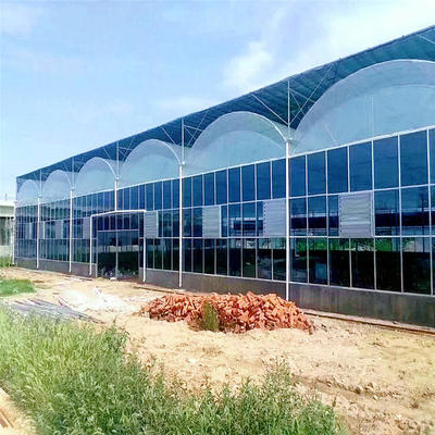 智能式连栋温室大棚采摘园 智能蔬菜温室大棚建设 智能日光温室大棚价位_辉腾温室良心厂家8
